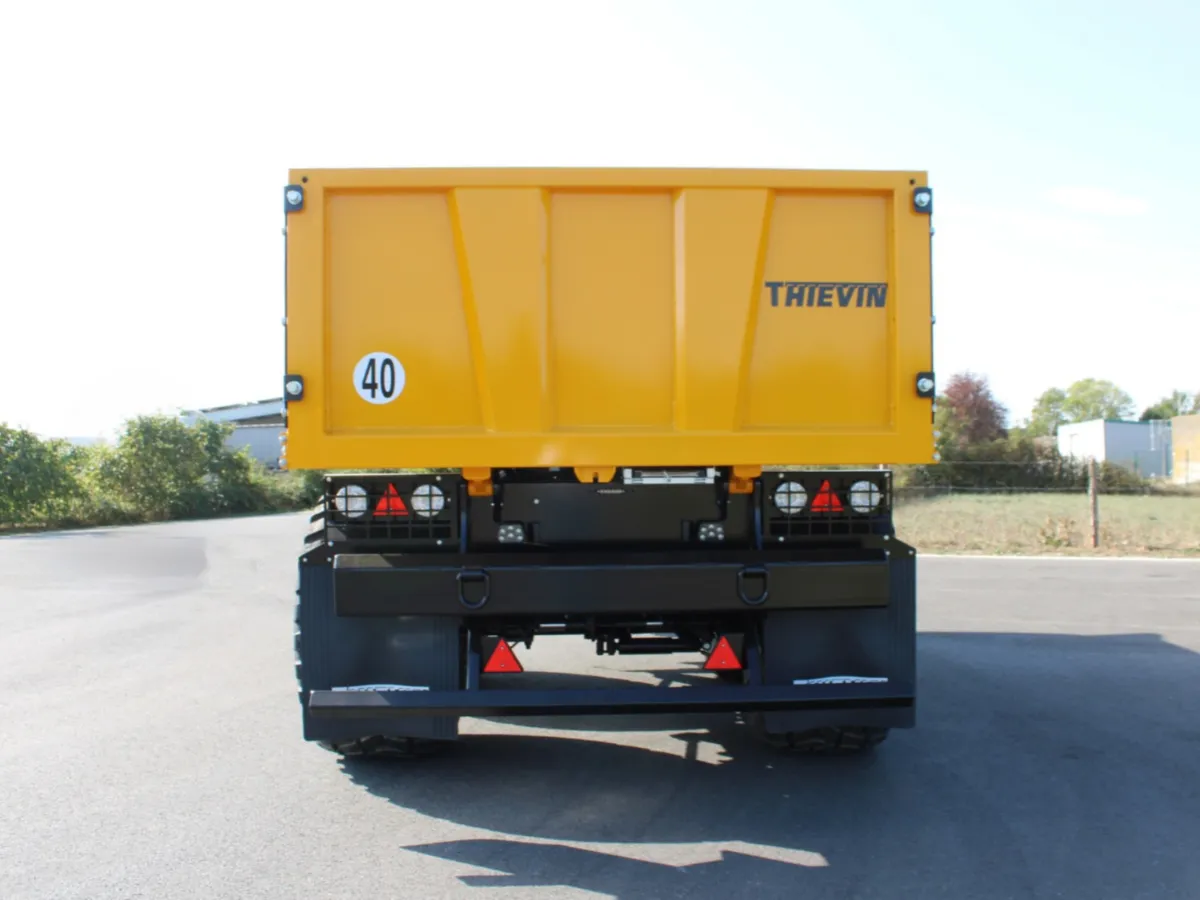 Vue arrière remorque TP Master 210-62